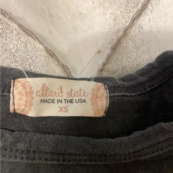 Altar'd State Black Tank with Guitar Graphic - Picture 2 of 2